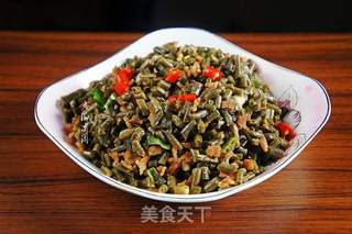 培根肉炒酸豆角的做法步骤:9
