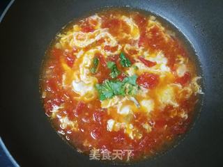 西红柿蛋花菠菜面的做法步骤:10