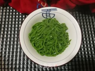 西红柿蛋花菠菜面的做法步骤:13