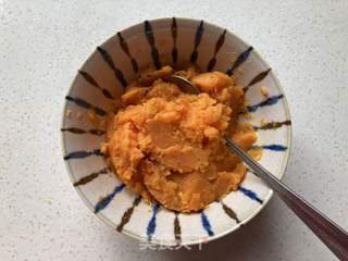 小米红薯饼的做法步骤:4