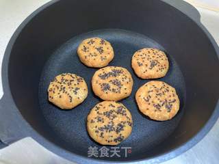 小米红薯饼的做法步骤:8