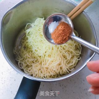 凉拌面的做法步骤:4