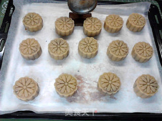 豆沙酱腿月饼的做法步骤:19