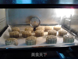豆沙酱腿月饼的做法步骤:20