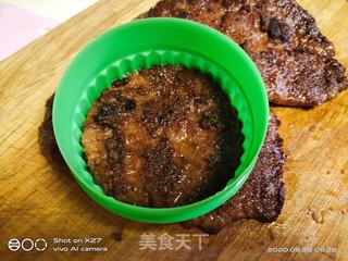 牛排汉堡的做法步骤：8