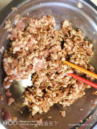 萝卜丝肉末包的做法步骤：4
