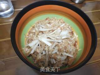 萝卜丝肉末包的做法步骤：7