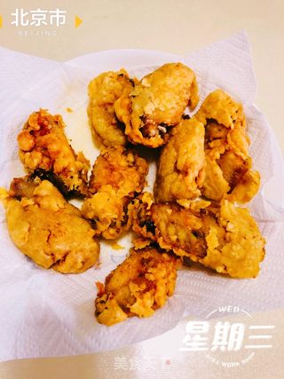 炸鸡翅的做法步骤：11
