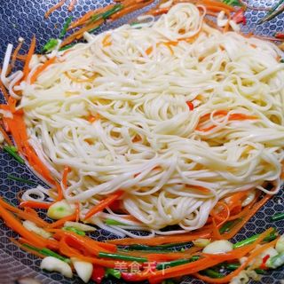 鸡蛋炒面的做法步骤:10