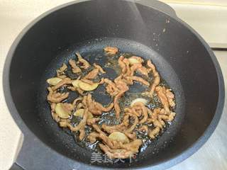 豆角肉丝焖面的做法步骤:8