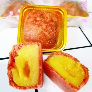 奶黄留心月饼的做法步骤:17