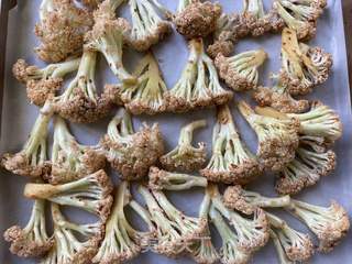 孜然有机花菜的做法步骤:6
