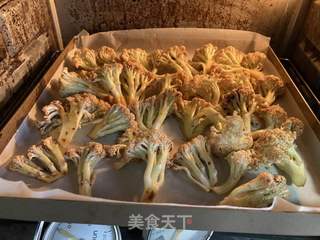 孜然有机花菜的做法步骤:7