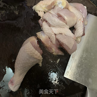 鸡腿炖粉条的做法步骤：3