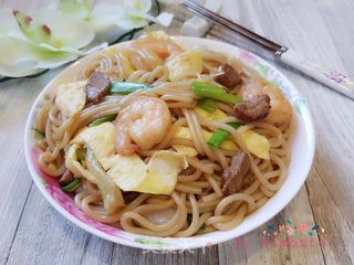 炒江西米粉的做法步骤:16