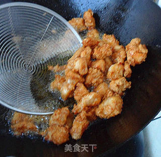 鸡米花的做法步骤:6