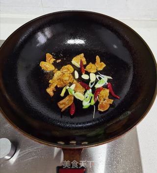 白菜粉条炖肉片的做法步骤:6