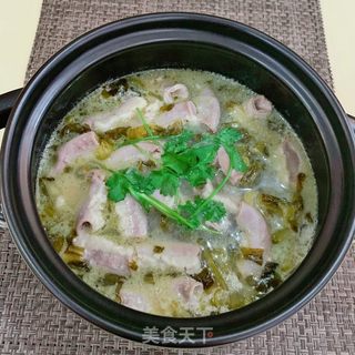 酸菜粉肠煲的做法步骤：15