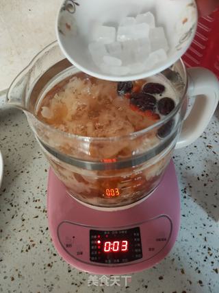 红枣银耳炖桃胶的做法步骤:12