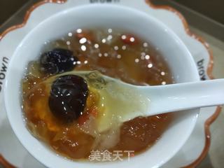 红枣银耳炖桃胶的做法步骤:17
