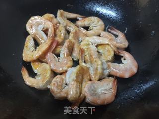 青虾炒辣椒的做法步骤：5