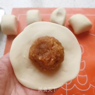 莲蓉馅包子的做法步骤:4