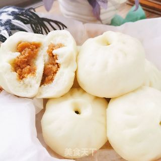 莲蓉馅包子的做法步骤:10