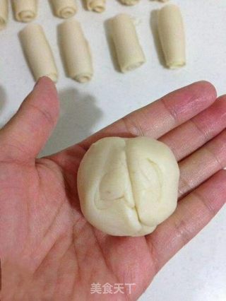 伍仁火腿苏式月饼的做法步骤:26