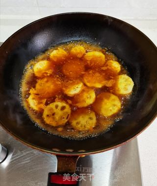 糖醋藕盒的做法步骤:11