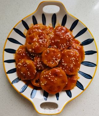 糖醋藕盒的做法步骤:13