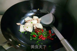 五花肉炒蚕豆的做法步骤:4