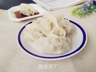 猪肉韭菜馅水饺的做法步骤:9