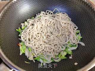 家常炒面的做法步骤:9