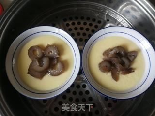 海参蒸蛋的做法步骤:11