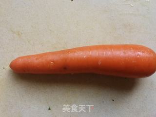 蒸炒茼蒿胡萝卜丝的做法步骤:3