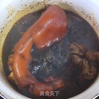 卤猪蹄的做法步骤:14