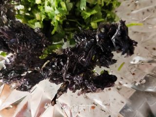 芫荽虾皮紫菜汤的做法步骤:3