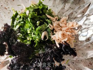 芫荽虾皮紫菜汤的做法步骤:4