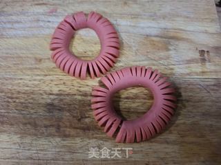 太阳花煎蛋的做法步骤:4