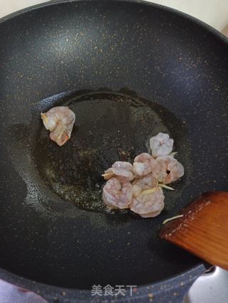 金汤虾仁豆腐的做法步骤:5
