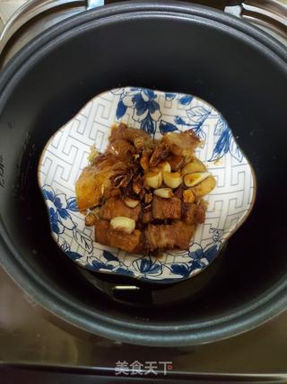 花肉蒸梅菜干的做法步骤:9