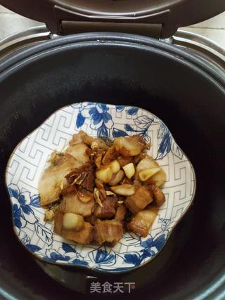 花肉蒸梅菜干的做法步骤:10