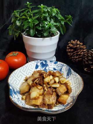 花肉蒸梅菜干的做法步骤:12