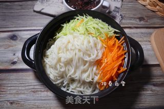 能吃一大碗的炸酱面❗️（京味）?下饭肉丁捞面条的做法步骤：13