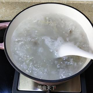 西兰花山药粥的做法步骤:10