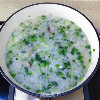西兰花山药粥的做法步骤:18