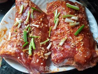 孜然蒜香烤排骨的做法步骤:3