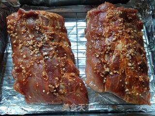 孜然蒜香烤排骨的做法步骤:4