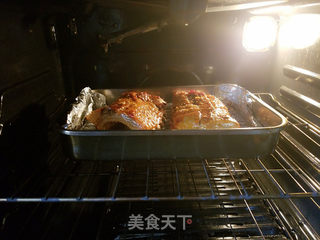 孜然蒜香烤排骨的做法步骤:9