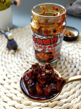 浓香醇厚的玉米牛肉酱煨豆腐的做法步骤:4